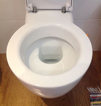 OUND TOILET SEATS, ROUND almost like a circle!