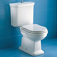 Copriwater per WC in stile CLASSICO / RETRO' / "OLD ENGLAND"