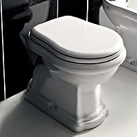 Replacements and replacement of toilet seats CLASSIC/RETRO style