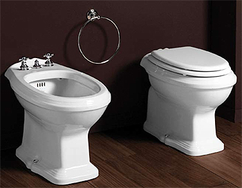 Replacements and replacement of toilet seats CLASSIC/RETRO style