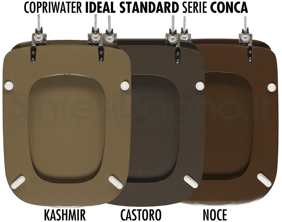 Il sedile PERFETTO per il WC (rettangolare e vecchio modello) della IDEAL STANDARD serie CONCA!