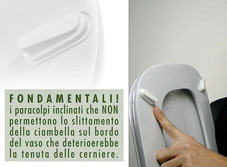 The PERFECT toilet seat (rectangular and old model) of the IDEAL STANDARD CONCA series!