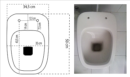 TOILET SEATS for KERASAN WC, seats for the series: THEMA, RITMO, RETRO ', NORA, BRIO, BELLINI