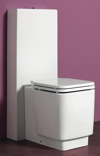 TOILET SEATS for SINGLE-BLOCK sanitary ware (duo) with ceramic cistern: Europa, Forty3, Niagara, CT09
