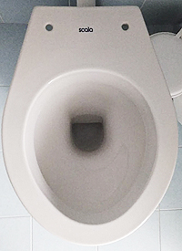 DROP SHAPE toilet seat, narrow at the back, wide at the front! Tanga, Gemma, Affetto, Grace