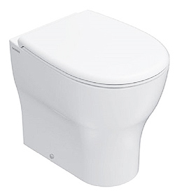 DROP SHAPE toilet seat, narrow at the back, wide at the front! Tanga, Gemma, Affetto, Grace