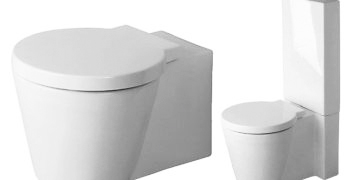 Abattant de WC pour les sanitaires Duravit Starck conçus par Philippe Starck : Stark 1, 2, 3