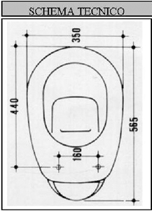 Replacement TOILET SEATS for SCALA WC: Iril, Tanga, Spazio, Gemma