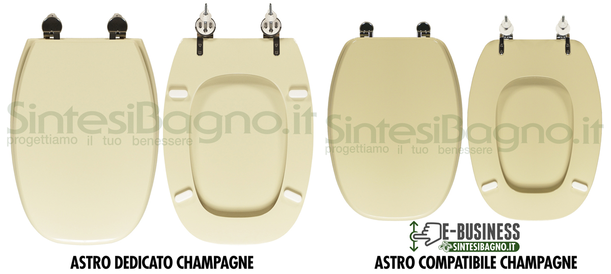 COPRIWATER ASTRO CHAMPAGNE VERSIONI DEDICATE E COMPATIBILI