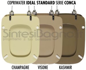 CONCA COLORI CHAMAGNE VISONE KASHMIR