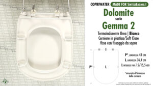 I copriwater Dedicati meglio degli originali. Vediamo il caso del copriwater Gemma 2 di Dolomite