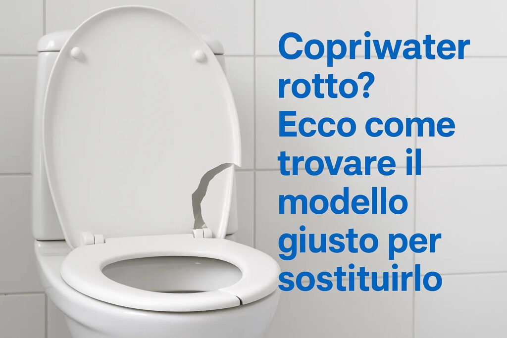 Copriwater rotto? Ecco come trovare il modello giusto per sostituirlo