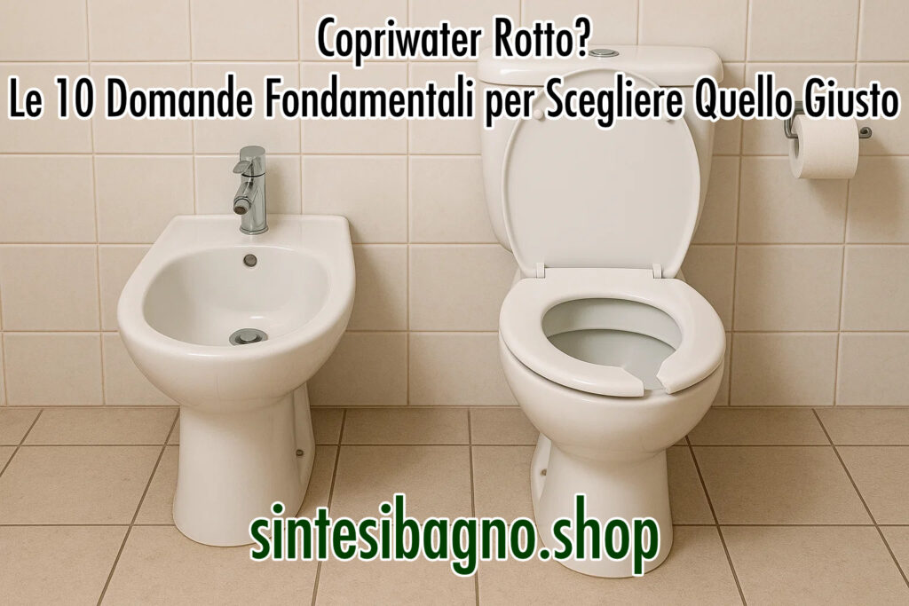 🔧 Copriwater Rotto? Le 10 Domande Fondamentali per Scegliere Quello Giusto
