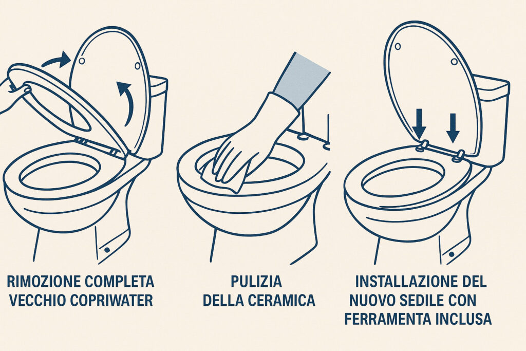 Smontaggio: cosa va tolto esattamente?